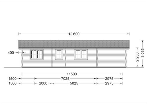 Fritidshus LINDA 79m²