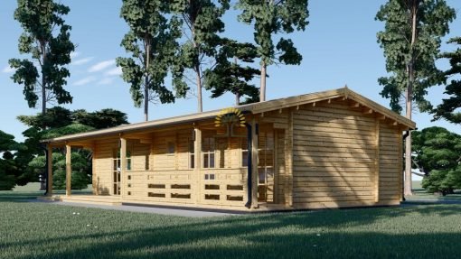 Fritidshus TOSCANA 4.8 m x 11 m + terrass 3 m