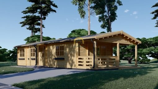 Fritidshus TOSCANA 4.8 m x 11 m + terrass 3 m