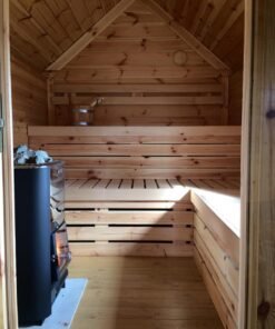 Grillkåta 16,5 m² med 2,5 m bastu