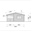 Fritidshus Amelia 54 m², 44 mm/66 mm