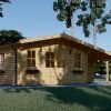 Attefallshus CLARA 28m², 44mm/66mm