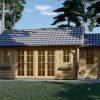 Attefallshus ELLA 28m², 44mm/66mm