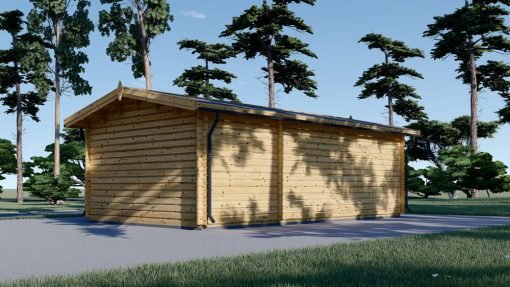 Attefallshus LEA 28m², 44mm