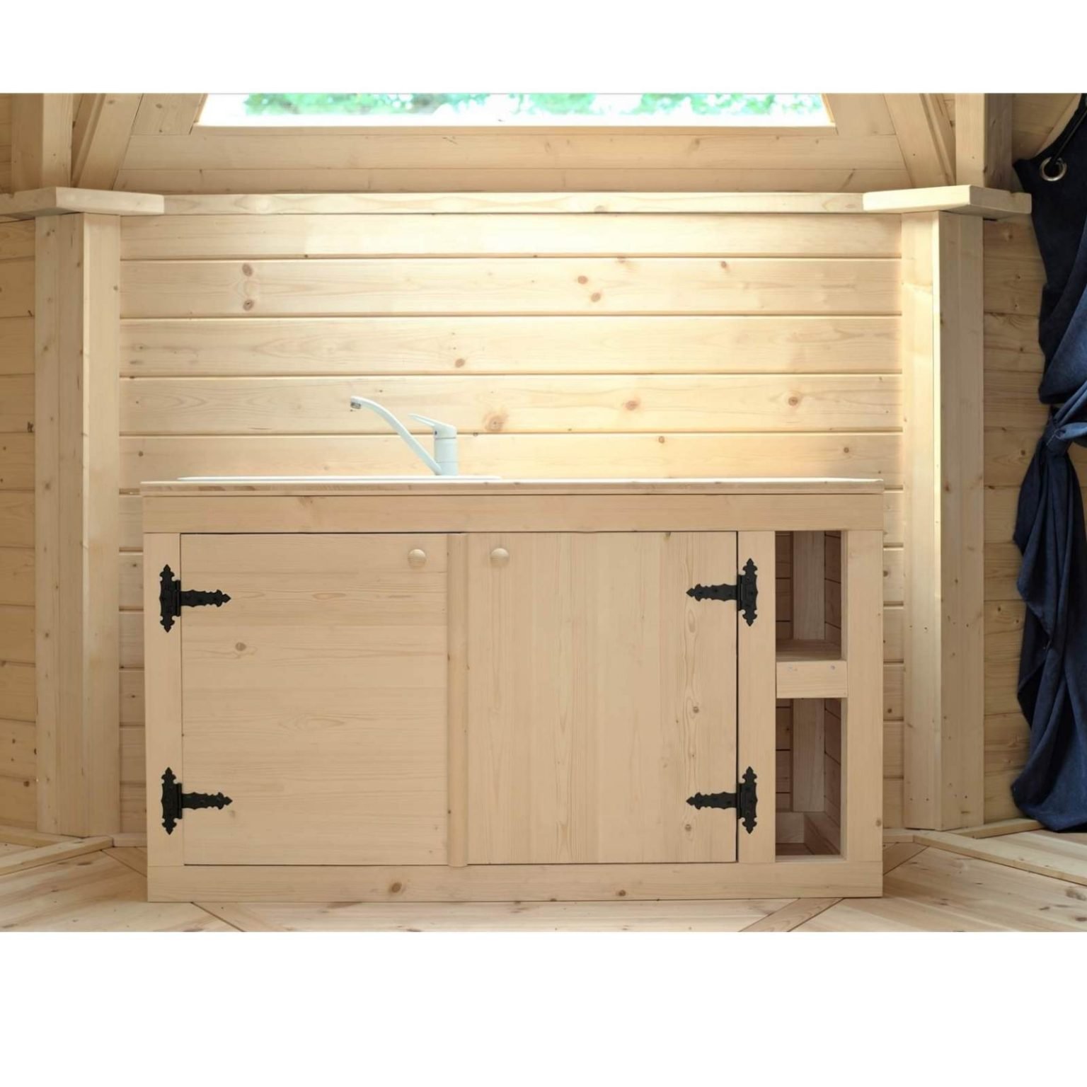 Camping stuga 9.2 m² med 2 förlängning