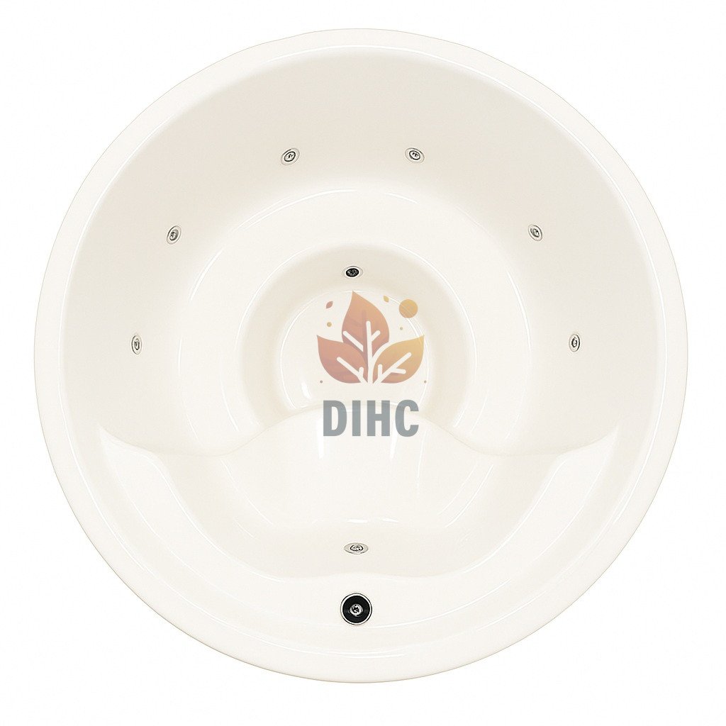 Lyxig badtunna Ø1.8 / Ø2 m - Bild 5