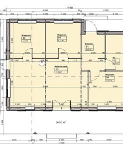 Sommarhus Tulipa (74.1 m²) -Plan