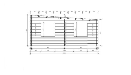 Tivoli PT – Dubbel Carport med Studio (5.95 × 9.5 m, 44 mm) - Bild 13
