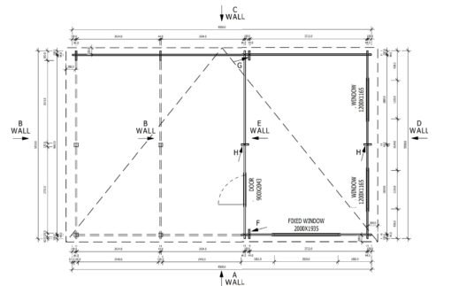 Tivoli PT – Dubbel Carport med Studio (5.95 × 9.5 m, 44 mm) - Bild 15