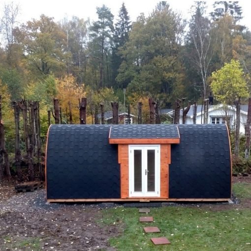 Isolerad Camping Pod 2.4 m x 6.3 m (med sidoingång) - Bild 8