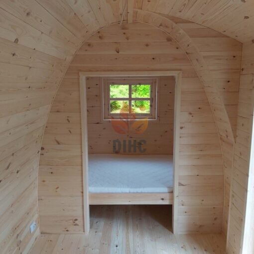 Isolerad Camping Pod 2.4 m x 6.3 m (med sidoingång) - Bild 6