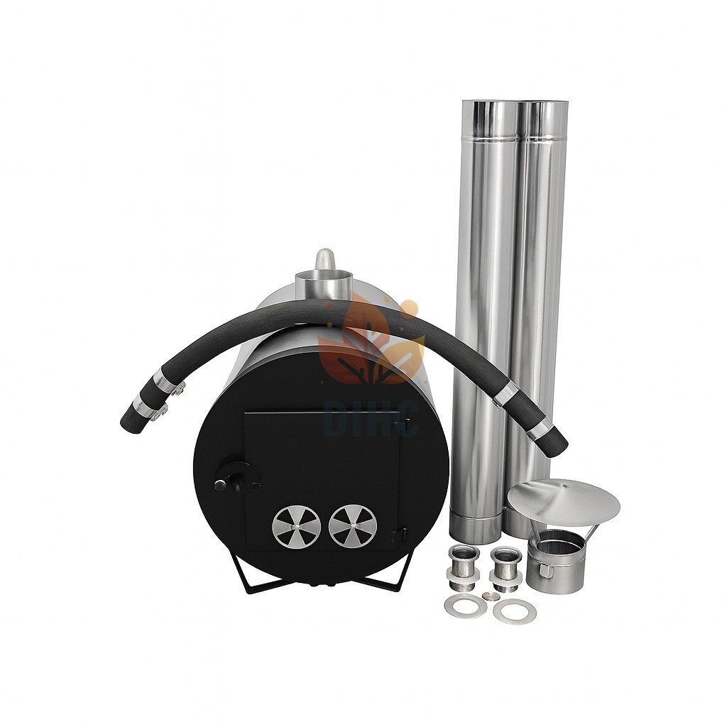 Badtunna med Extern Kamin Ø1.8 / Ø2 m - Bild 3