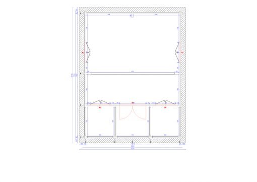 Sommarhus TITAN (6m x 6m) 90 mm - PLAN