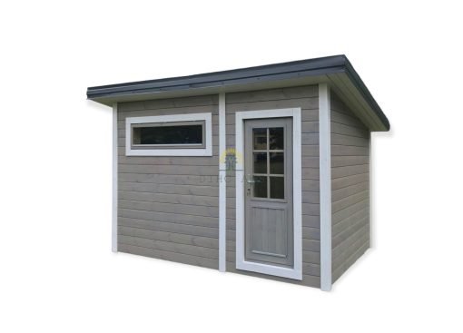 Modern bastu 2.3 m x 3.4 m