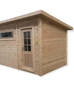 Modern bastu 2.3 m x 3.4 m