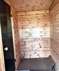 Modern bastu 2.3 m x 3.4 m