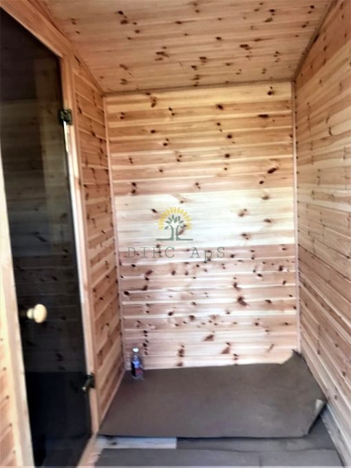 Modern bastu 2.3 m x 3.4 m