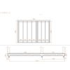 Modern bastu 2.3 m x 3.4 m