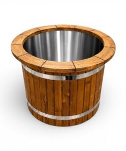 Badtunna med stålinsats