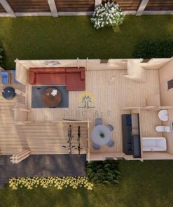 2 vånings hus - Athena (87 m² + 19 m² terrass +10 m² balkon)