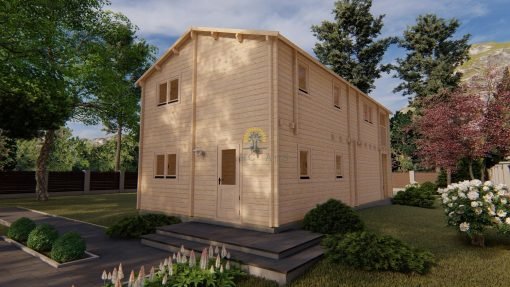 2 vånings hus - Athena (87 m² + 19 m² terrass +10 m² balkon)