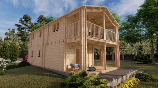 2 vånings hus - Athena (87 m² + 19 m² terrass +10 m² balkon)