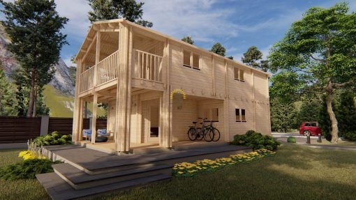 2 vånings hus - Athena (87 m² + 19 m² terrass +10 m² balkon)