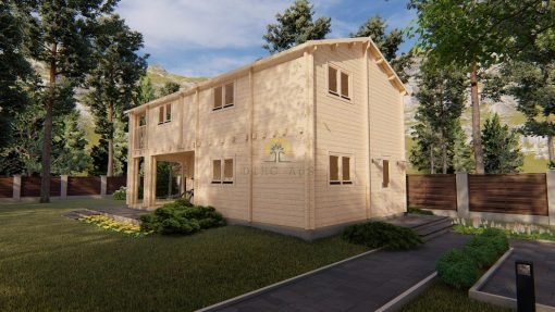 2 vånings hus - Athena (87 m² + 19 m² terrass +10 m² balkon)