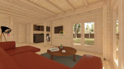 2 vånings hus - Athena (87 m² + 19 m² terrass +10 m² balkon)