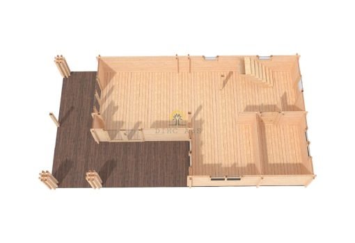 2 vånings hus - Athena (87 m² + 19 m² terrass +10 m² balkon)