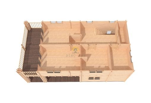 2 vånings hus - Athena (87 m² + 19 m² terrass +10 m² balkon)