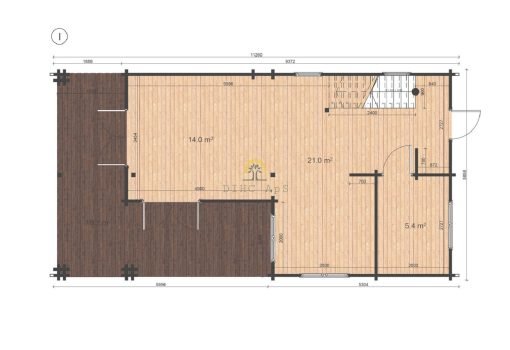 Athena (87 m² + 19 m² terrass +10 m² balkon) - Bild 12