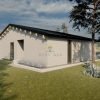 Fritidshus Takoma (12m x 8m), 68mm