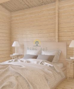 Fritidshus Takoma (12m x 8m), 68mm