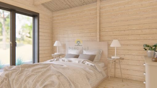 Fritidshus Takoma (12m x 8m), 68mm