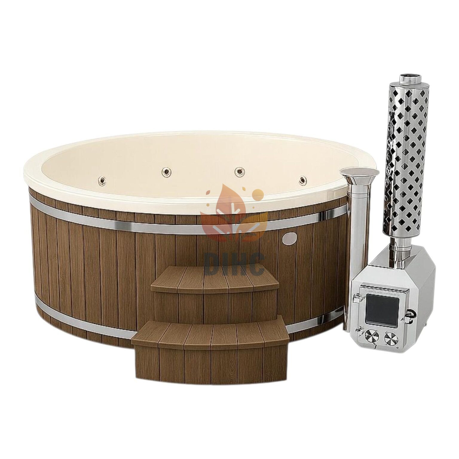 Lyxig badtunna Ø2.0 / Ø2.25 m