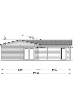 Villa BERTA (66 mm), 105 m²