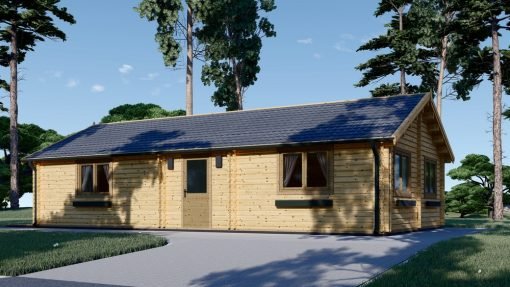 Timmerstuga ANICA (44 + 44mm) , 71 m²