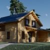 Trähus DARLA (44+44 mm), 180 m²