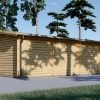 Attefallshus ELEONORA (44 mm), 6.6×3 m, 20 m²