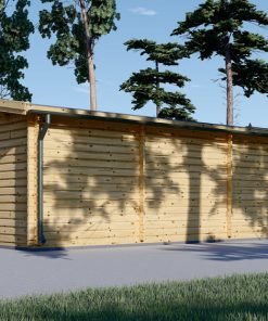 Attefallshus ELEONORA (44 mm), 6.6×3 m, 20 m²