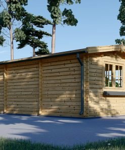 Attefallshus ELEONORA (44 mm), 6.6×3 m, 20 m²