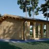 Attefallshus MIA (44 mm), 5.5×5.5 m, 30 m²