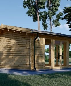 Attefallshus MIA (44 mm), 5.5×5.5 m, 30 m²