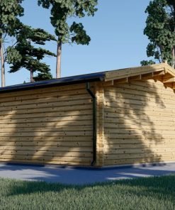 Attefallshus MIA (44 mm), 5.5×5.5 m, 30 m²