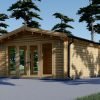 Attefallshus MIA (44 mm), 5.5×5.5 m, 30 m²