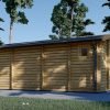 Attefallshus MARION (44 mm), 7.5×4 m, 30 m²