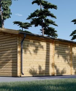 Attefallshus MARION (44 mm), 7.5×4 m, 30 m²