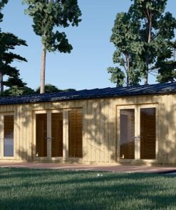 Fritidshus NICOLE 68 m² (44 mm + träbeklädnad)