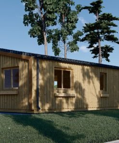Fritidshus NICOLE 68 m² (44 mm + träbeklädnad)